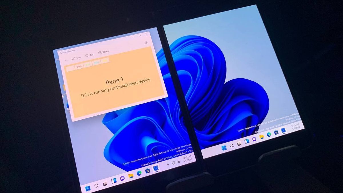Surface Duo Windows 11 Gustavemonce