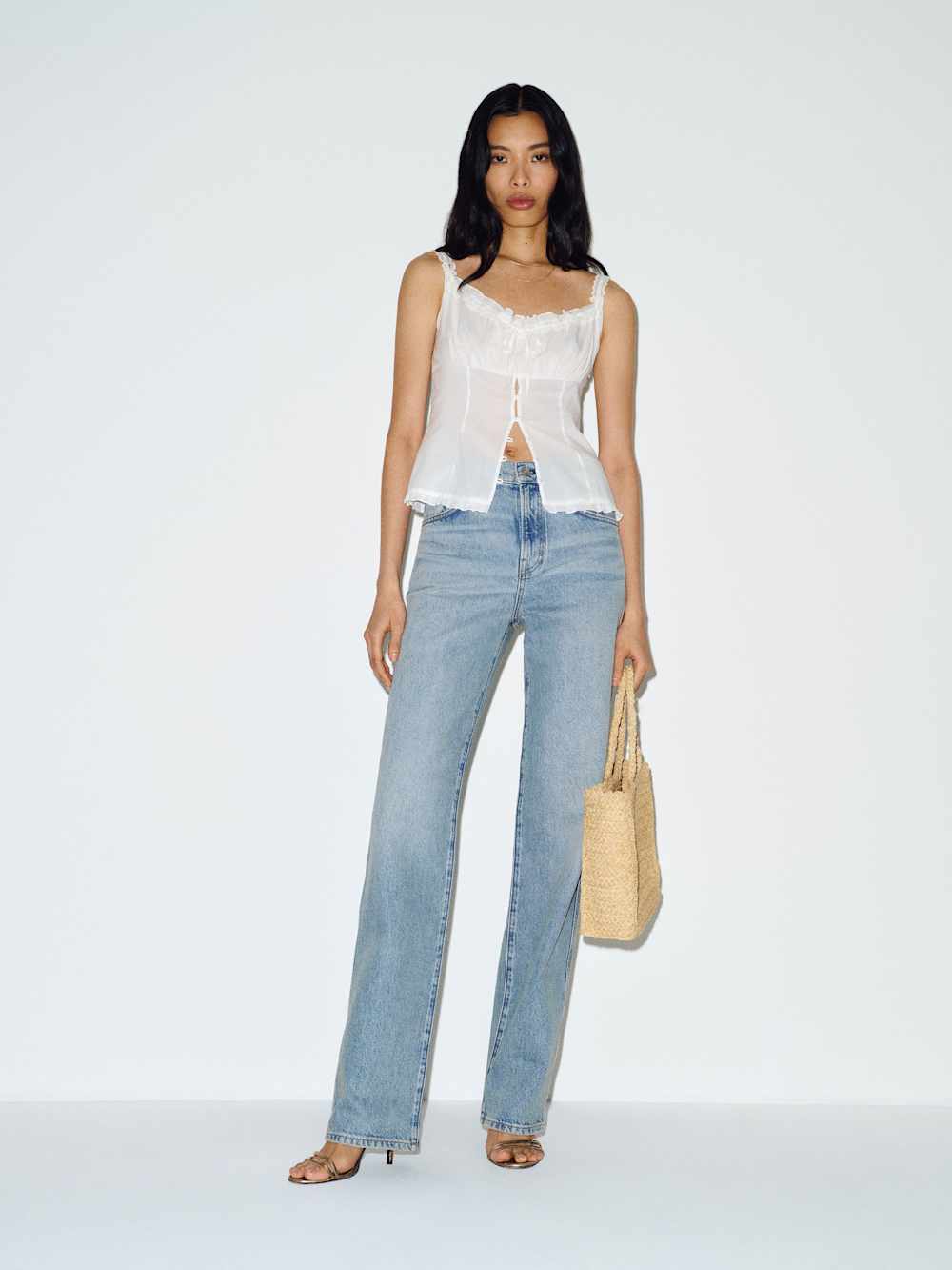 Val 90s Mid Rise Straight Jeans