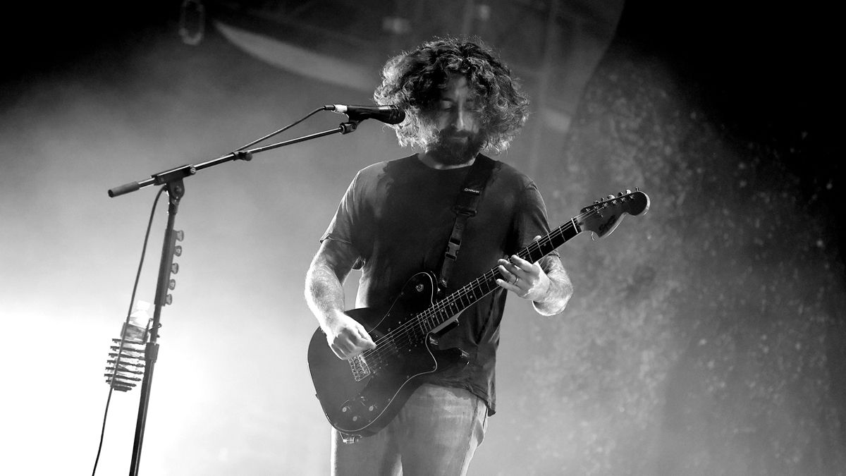 Joe Trohman performs onstage