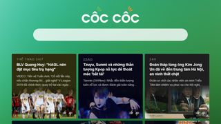 Coc Coc browser screenshot