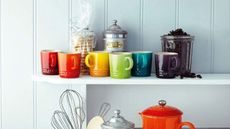 Le Creuset rainbow mugs