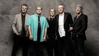 A promotional photo of Deep Purple