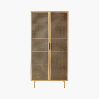gold cabinet bookcase