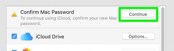 how do i change my imac password