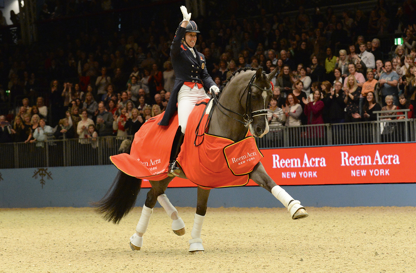 Valegro, one of the most famous horses the dressage world has ever known, ridden by Charlotte Dujardin