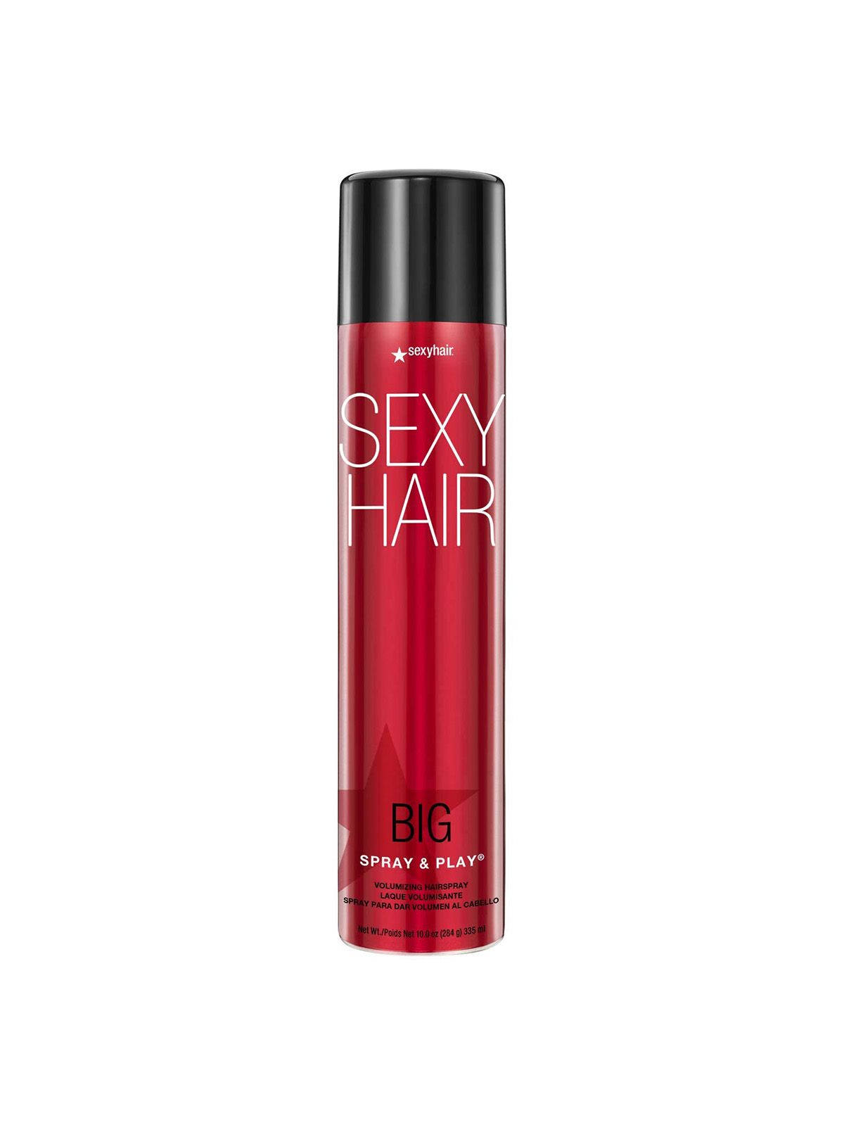 Sexyhair Big Spray &amp; Play Volumizing Hairspray | Hold and Shine | Up to 72 Hour Humidity Resistance | All Hair Types