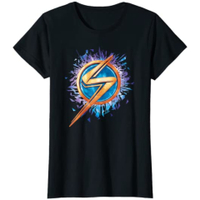 Lightning Bolt Icon t-shirt | Check price at Amazon