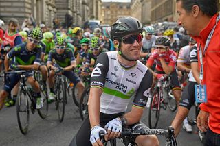 Mark Cavendish (Dimension Data) at the start of the Tour of Britain