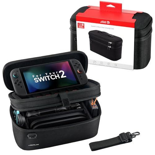 JSAUX All-In-One Carrying Case for Nintendo Switch 2