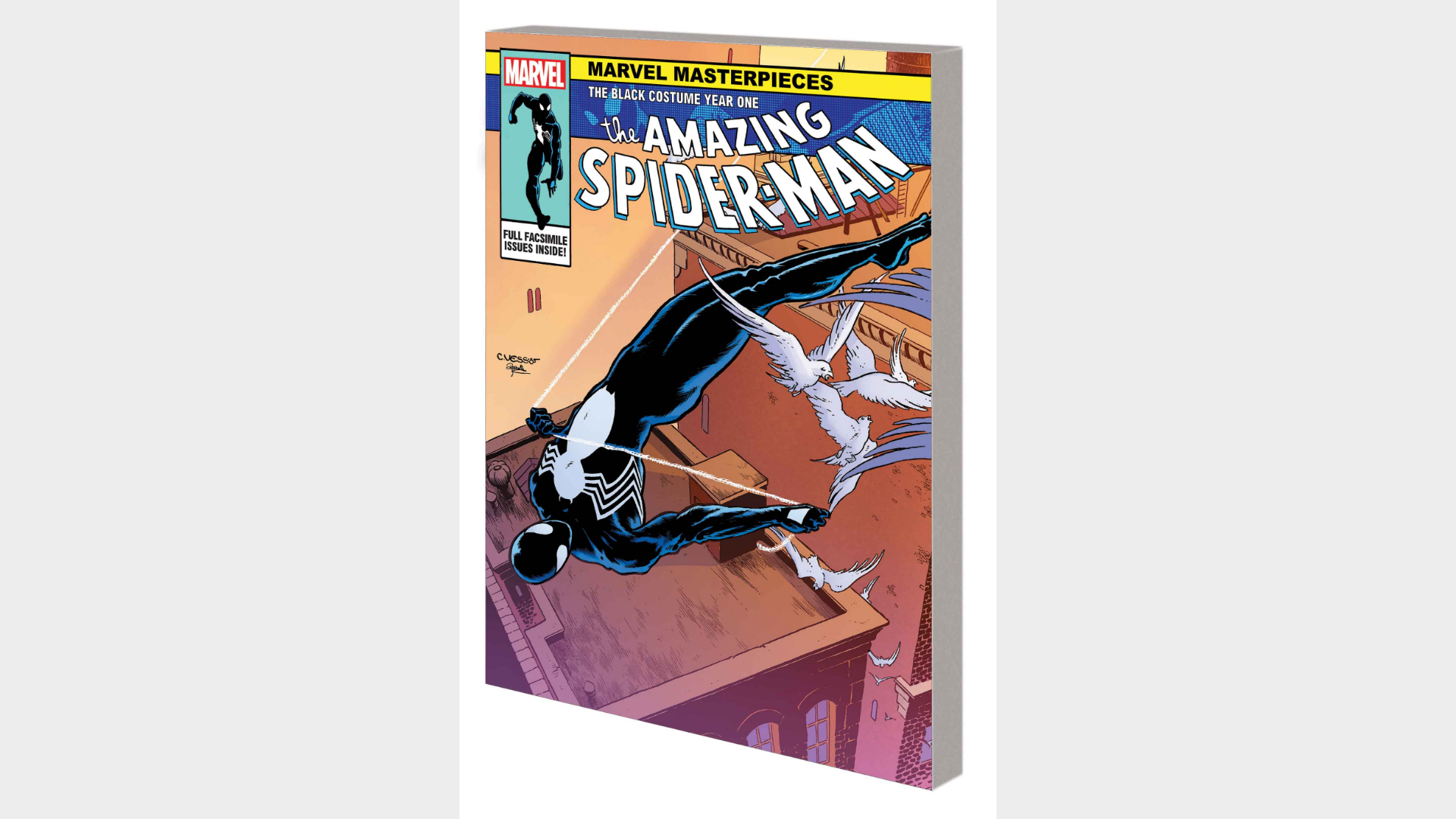 MARVEL MASTERPIECES: AMAZING SPIDER-MAN — THE BLACK COSTUME YEAR ONE GALLERY EDITION HC