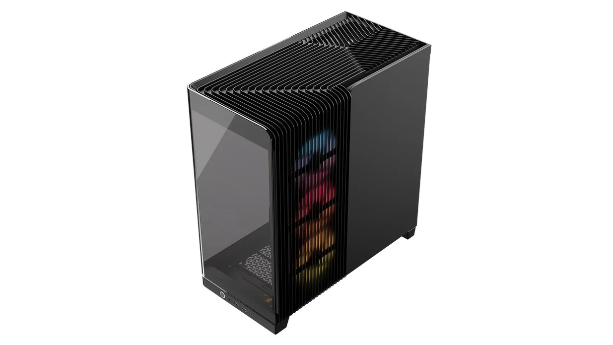 The Corsair Frame 4500X PC case in black