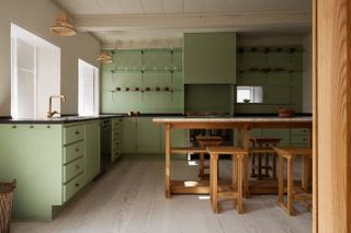 Dinesen Country Home in crafted timber interiors and neutral colours in the danish countryside