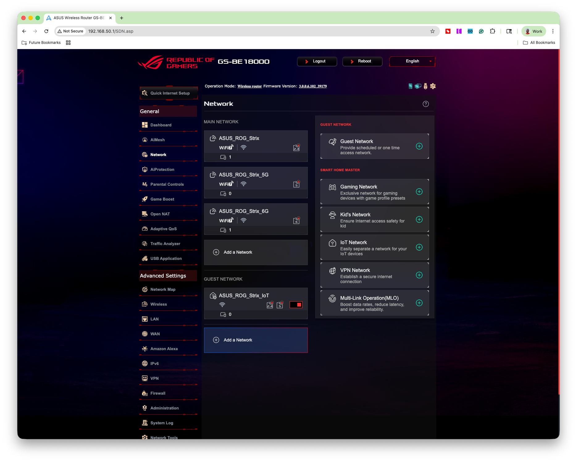 Asus ROG Strix GS-BE18000 Wi-Fi 7