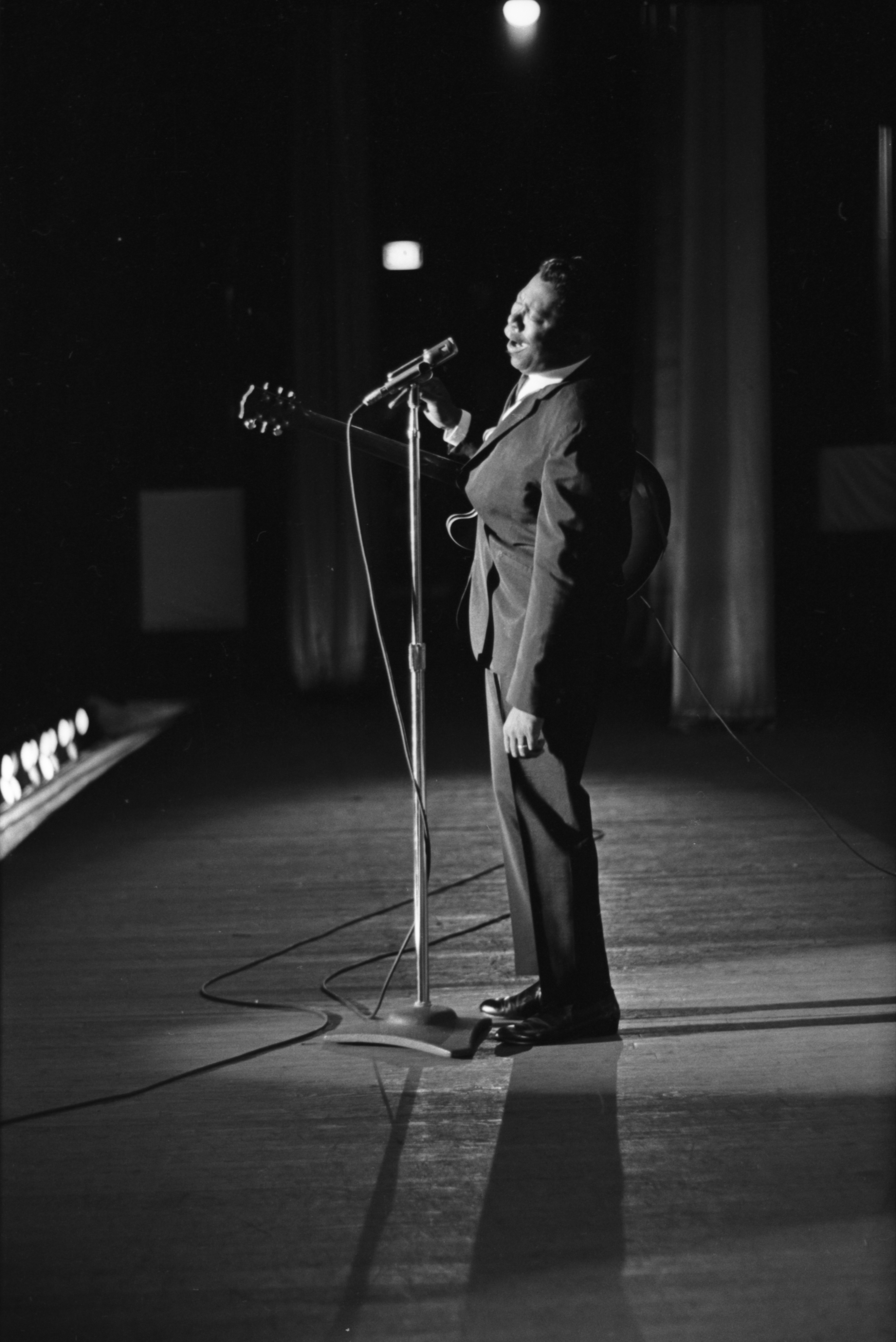 B.B. King onstage at the Regal Theater, Chicago