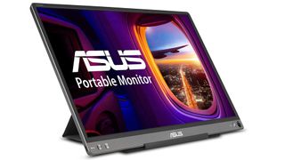 Product shot of the ASUS ZenScreen MB16ACE, one of the best portable monitors