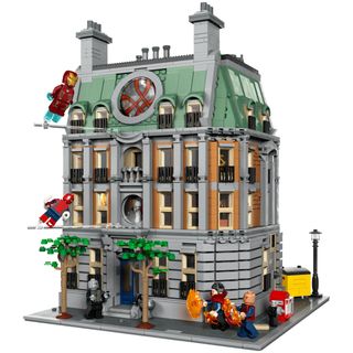 Lego Marvel Sanctum Sanctorum on a white background