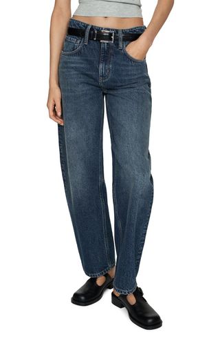 High Waist Slouchy Barrel Jeans