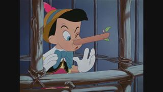 The original Pinocchio from Disney