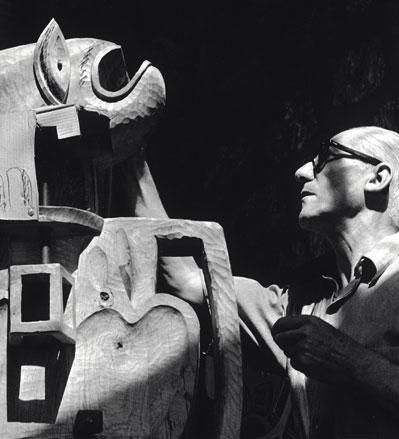 Le Corbusier and Lucien Hervé
