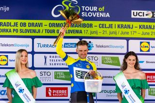 Tour of Slovenia: Dušan Rajović out-sprints Laurence Pithie to win stage 2