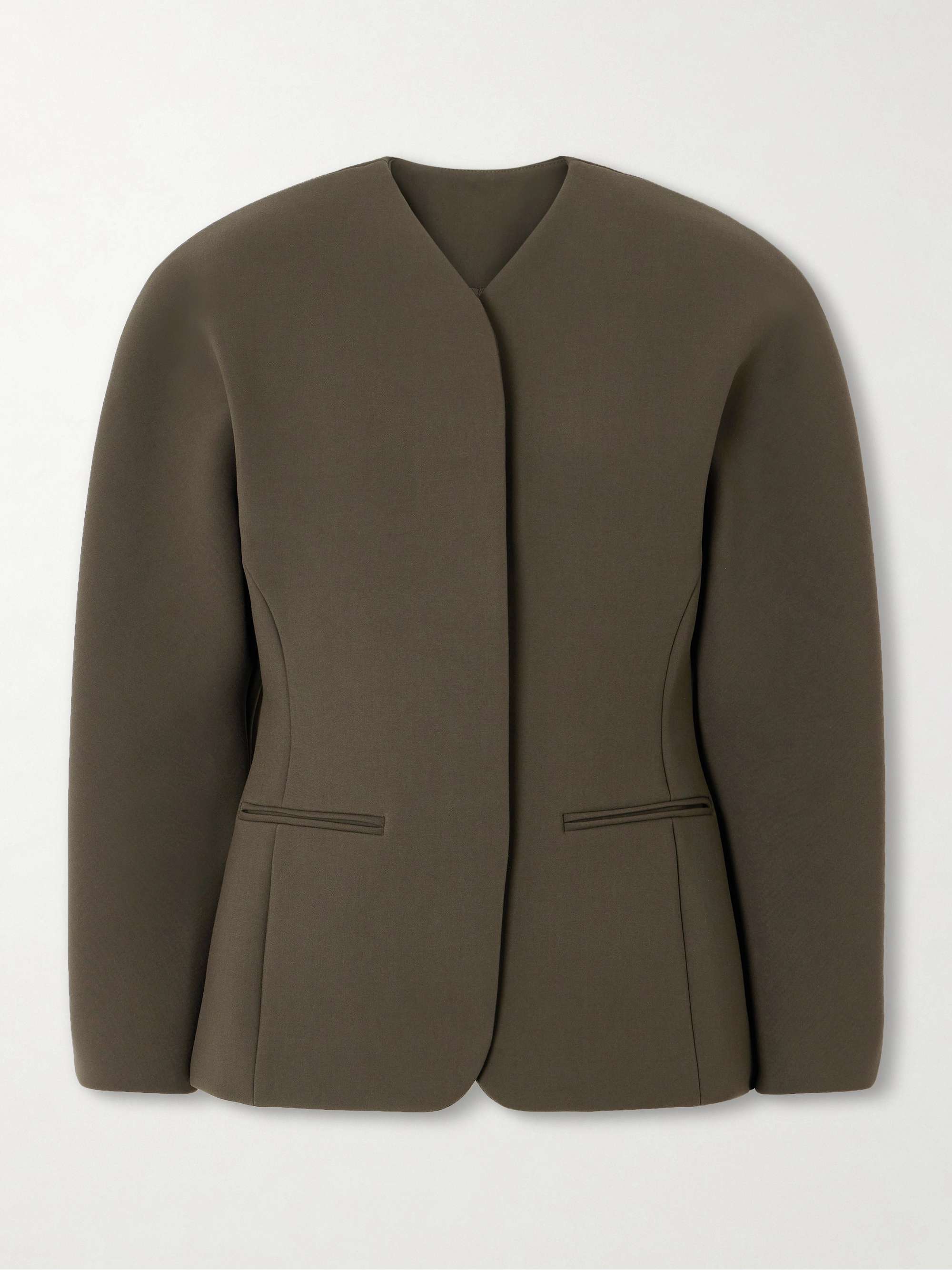 The Ovalo Grain De Poudre Jacket
