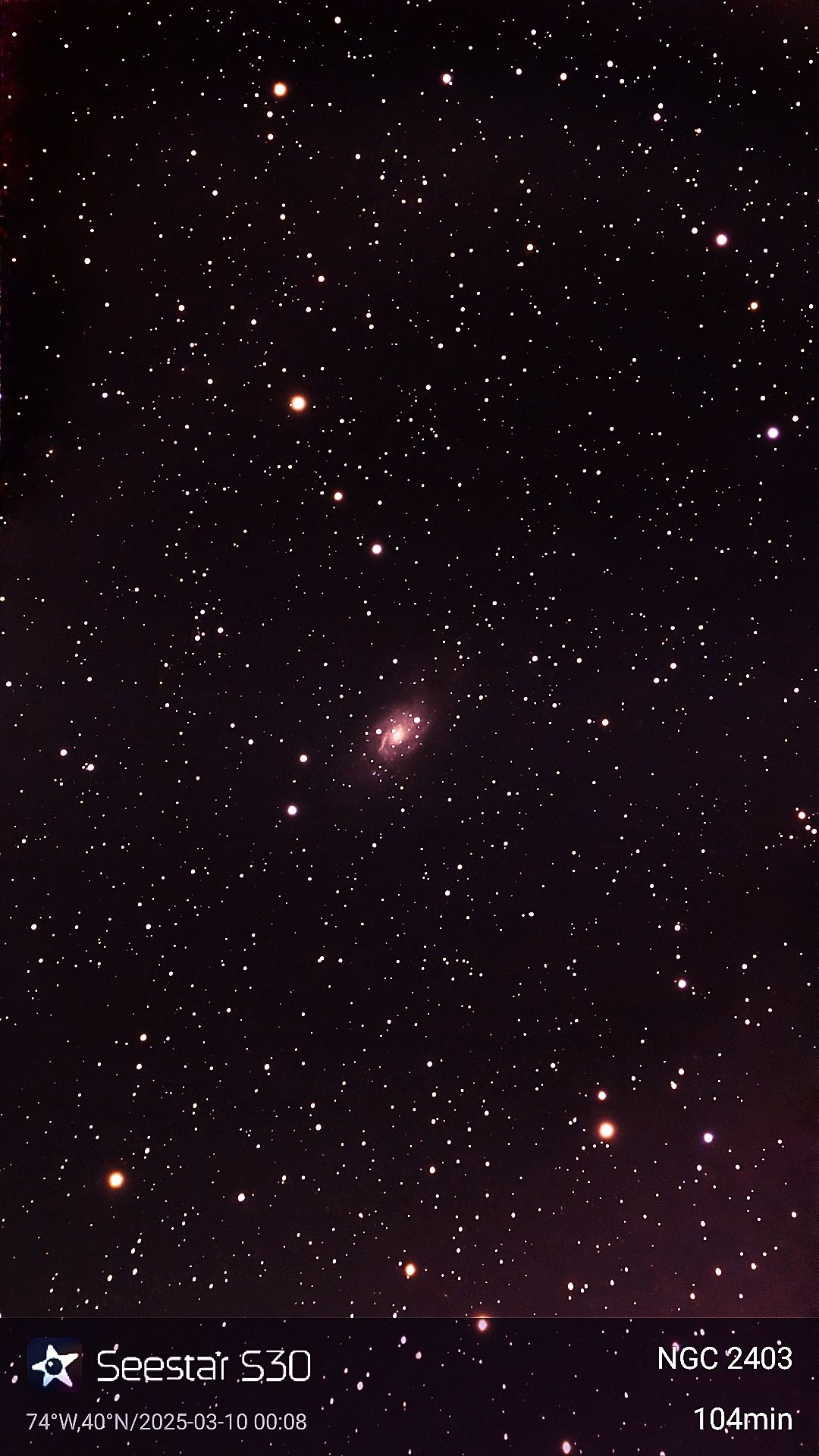 SeeStar S30 smart telescope astrophotography samples.