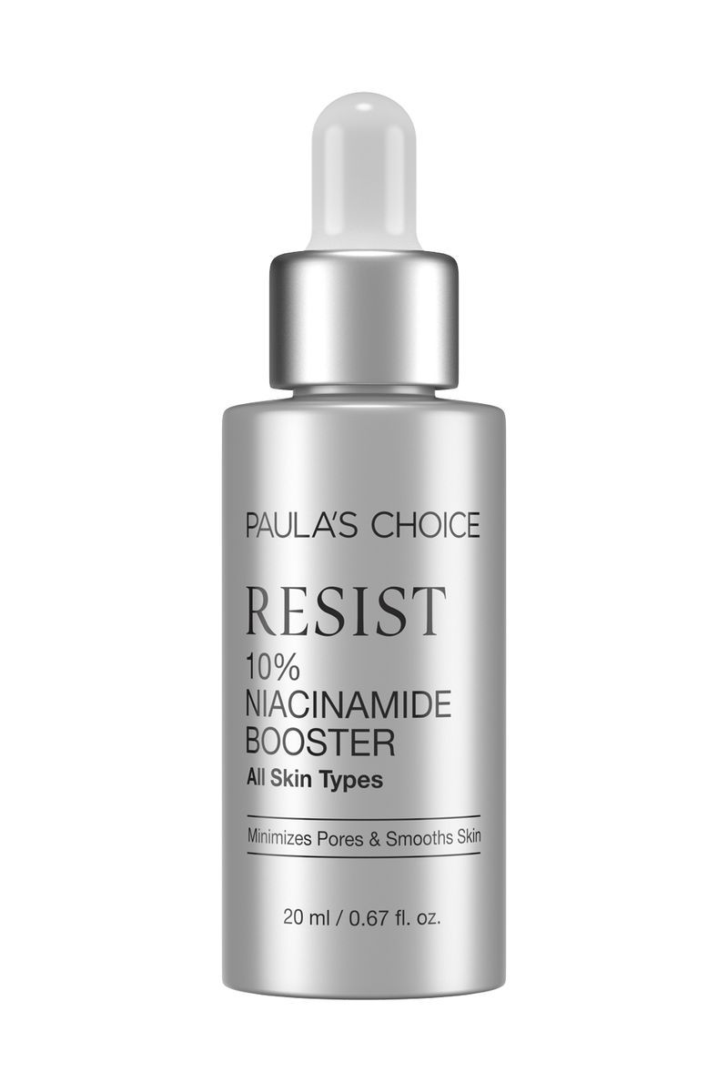 <p>If the idea of incorporating another product into your skincare routine sounds straight-up annoying, try this niacinamide-based booster, which strengthens the skin's moisture barrier and shrinks fine lines. Just add a few drops to your normal moisturizer and apply.</p><p><i data-redactor-tag="i">Paula's Choice Resist 10% Niacinamide Booster, $42</i></p><p><strong data-redactor-tag="strong">BUY IT: <a href="https://www.amazon.com/Paulas-Choice-Niacinamide-Enlarged-Wrinkles/dp/B01GF1EOB8">amazon.com</a>.&amp;nbsp;</strong></p>