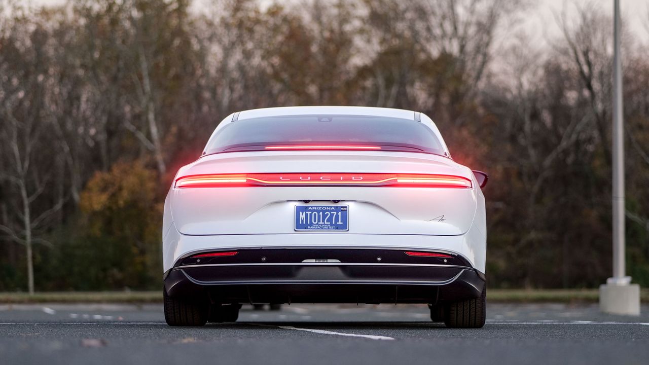 2025 Lucid Air Pure test drive.