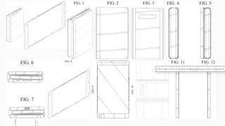 Samsung folding phone patent