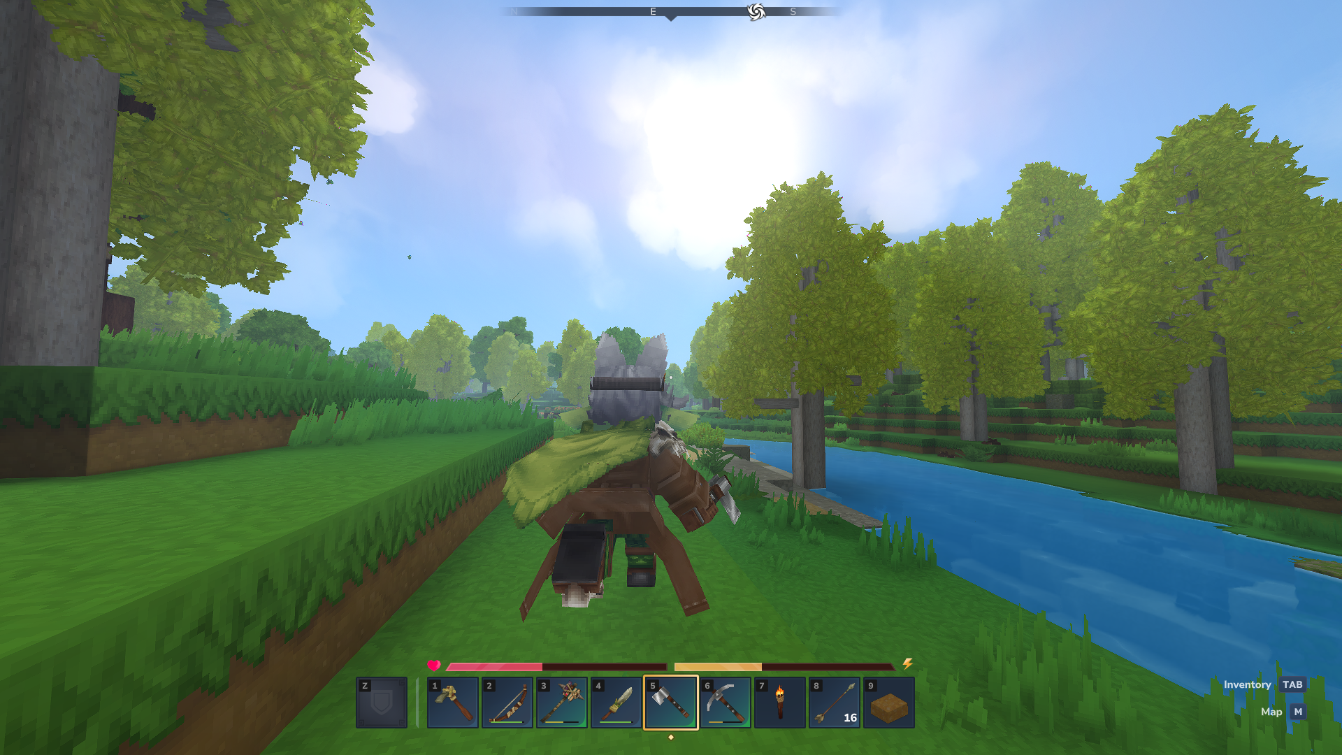 Voxel sandbox RPG Hytale