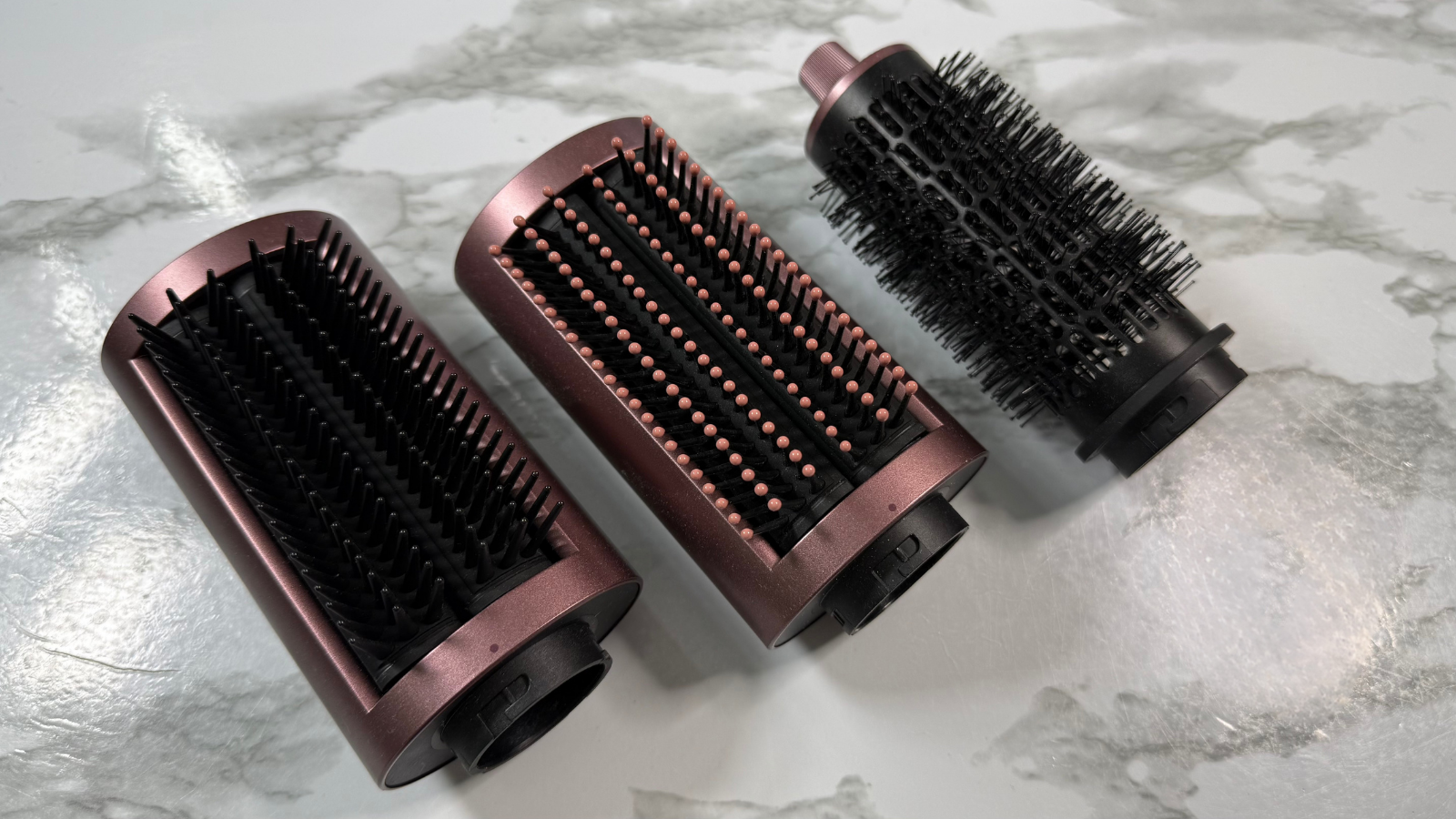 Dreame AirStyle Era soft smoothing brush, hard smoothing brush and round volumizing brush attachments