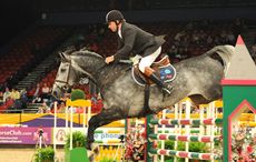 7 Year Old Championship . Nick Skelton on Carlo D .