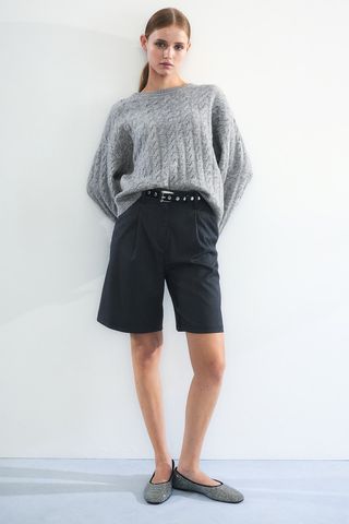 H&M, Cable-Knit Sweater