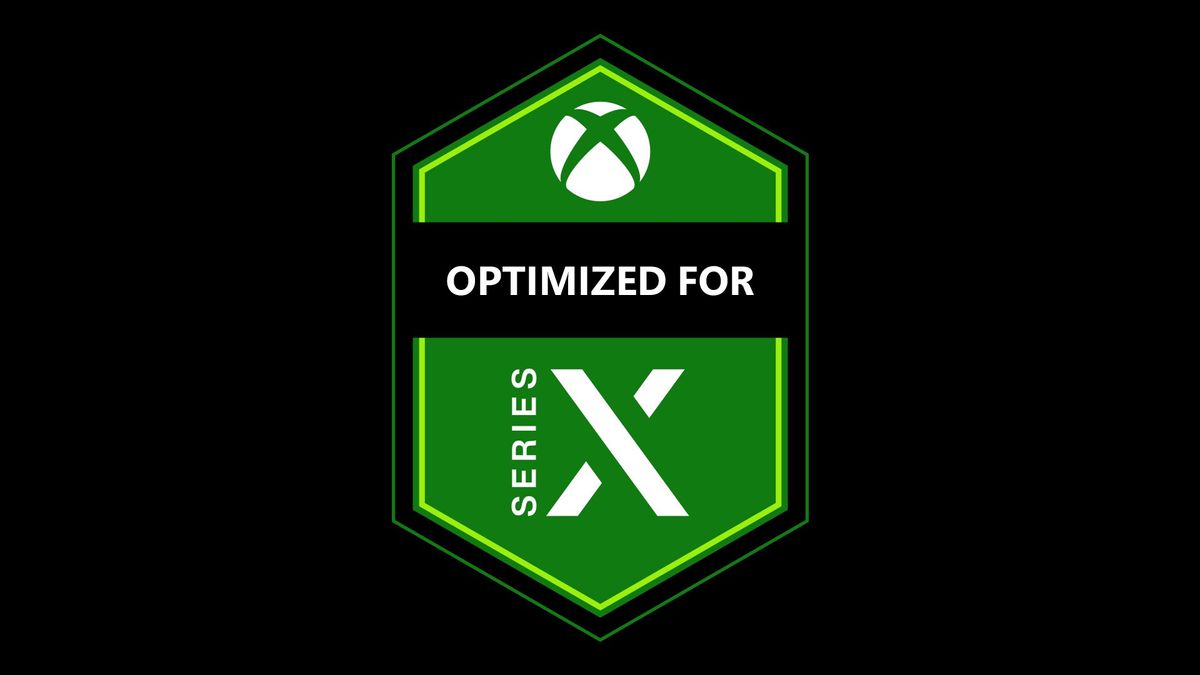 Optimized for Xbox Series X badge