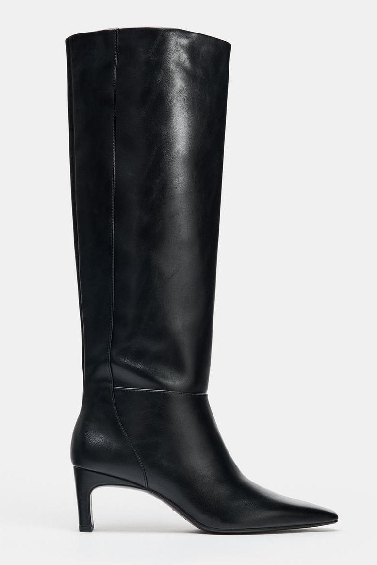 Zara, Wide Heel Boots