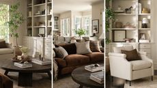 Neutral living room with McGee & Co furniture