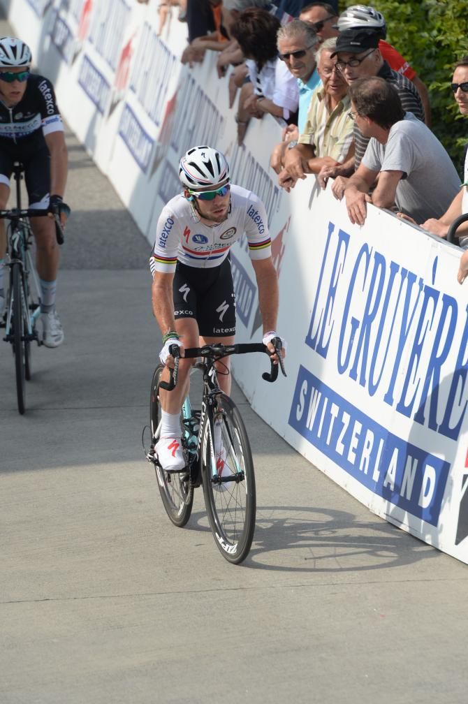 Mark Cavendish was relatively unhurt in the crash