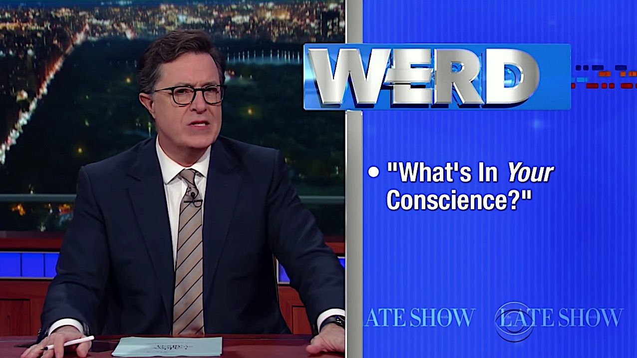 Stephen Colbert rips the Pentagon a new one