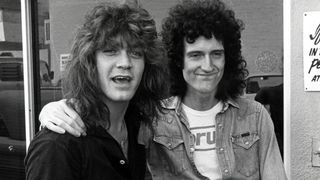 Eddie Van Halen and Brian May