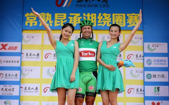 Alois Kankovsky in the points jersey
