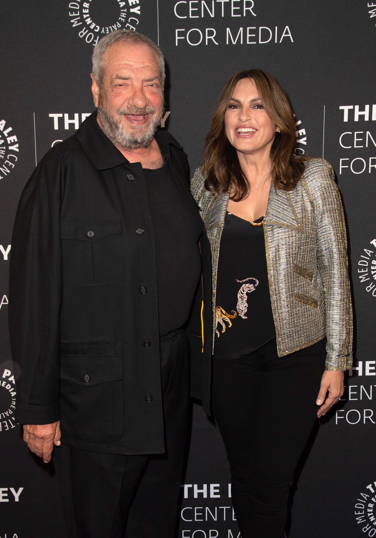 Dick Wolf and Mariska Hargitay.