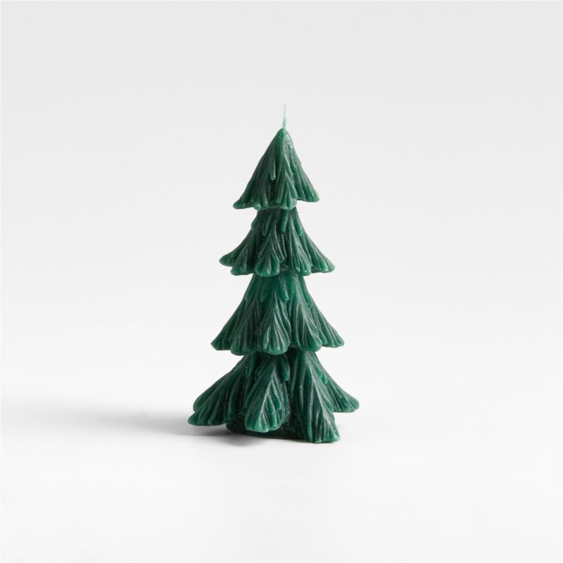 Mountain Pine Christmas Tree Candle Small 6&quot;