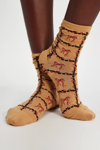 Free People Tie A Bow Ankle Socks