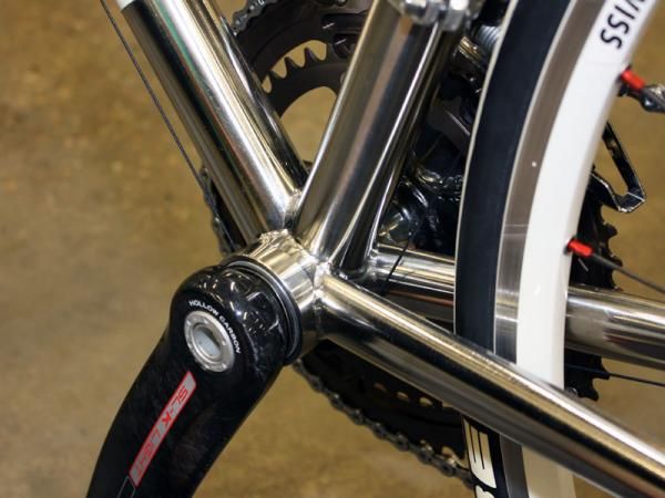 Form claims the Revel is the first bike to use a stainless steel BB30 bottom bracket shell.