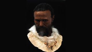 Cro-Magnon man facial reconstruction