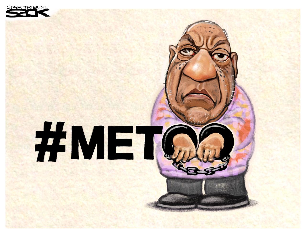 Editorial cartoon U.S. Bill Cosby guilty verdict MeToo