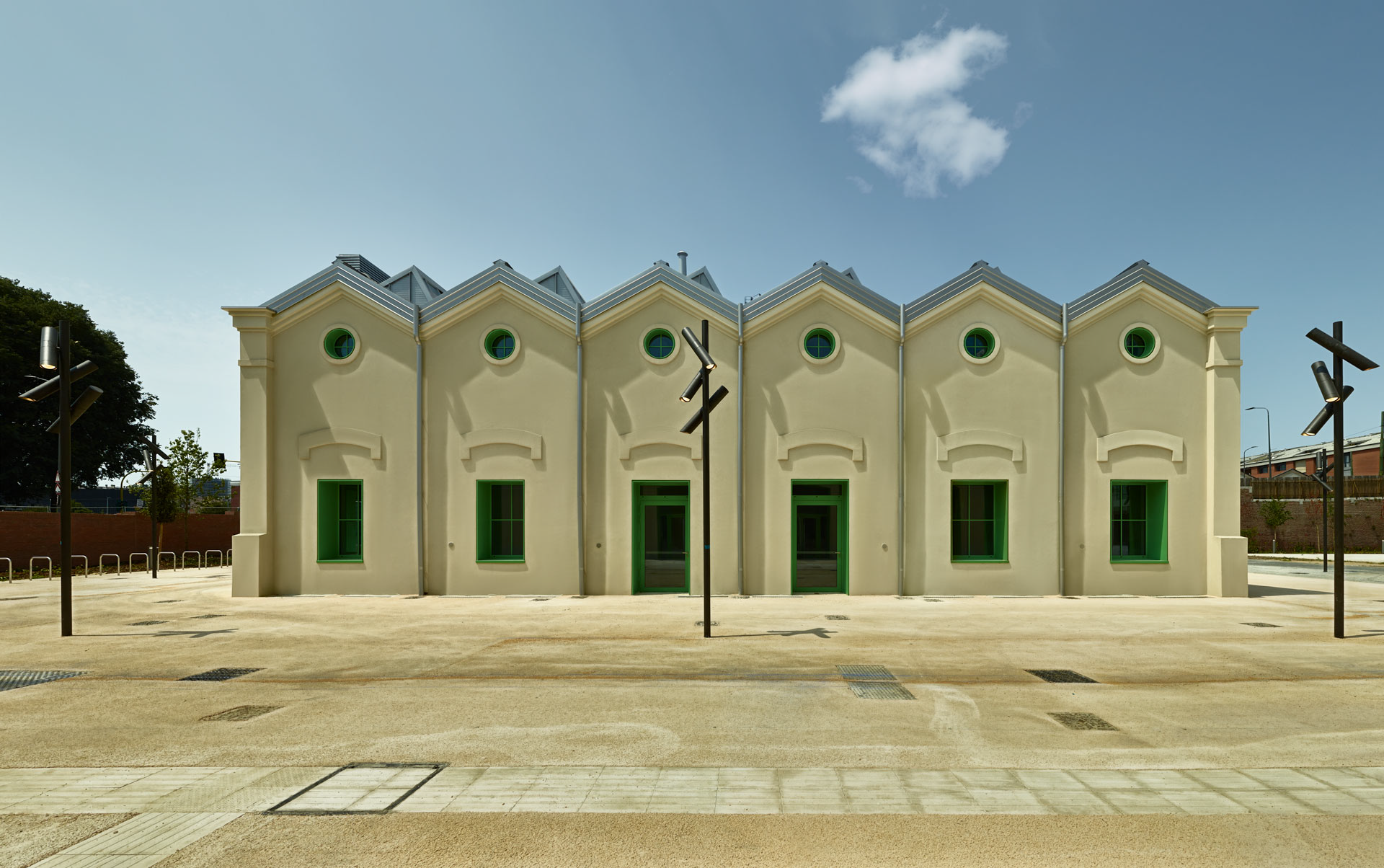 Olympic Village. The Basilico Building. The northern fa&amp;ccedil;ade. -credit Donato Di Bello