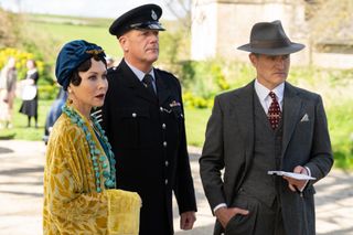Amanda Mealing is reunited with Tom Chambers on Father Brown.