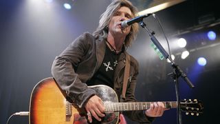 Johnny Rzeznik of the Goo Goo Dolls during Words and Music in Honor of "Fahrenheit 9/11" at House of Blues in Hollywood, California, United States. 