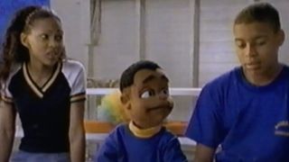 Nina (Meagan Good), Skeeter (Bill Bellamy) and Bobby (Robert Ri'chard) talk on Cousin Skeeter